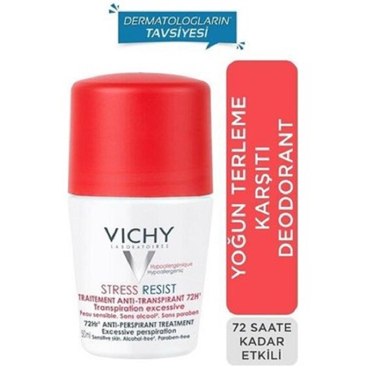 VİCHY Vichy Roll-On Deodorant Stres Karşıtı Aşırı Terleme 50 ml