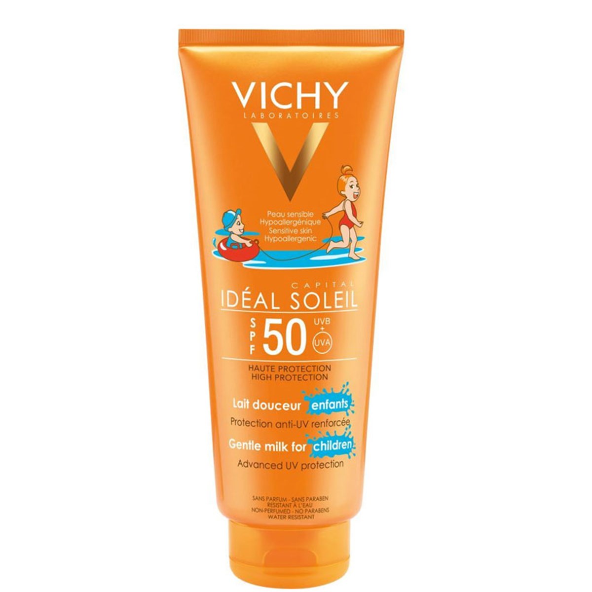 VichyVichy Capital Ideal Soleil Spf50+ Yüz Ve Vücut Güneş Sütü 300Ml Çocuklar İçin