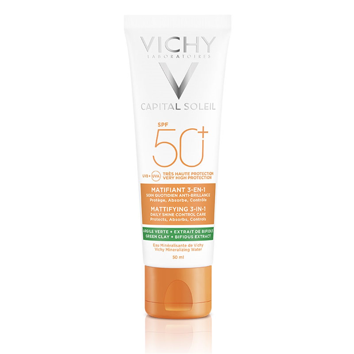 VichyVichy Capital Soleil SPF 50+ Matlaştırıcı Yüz Güneş Kremi 50 ml