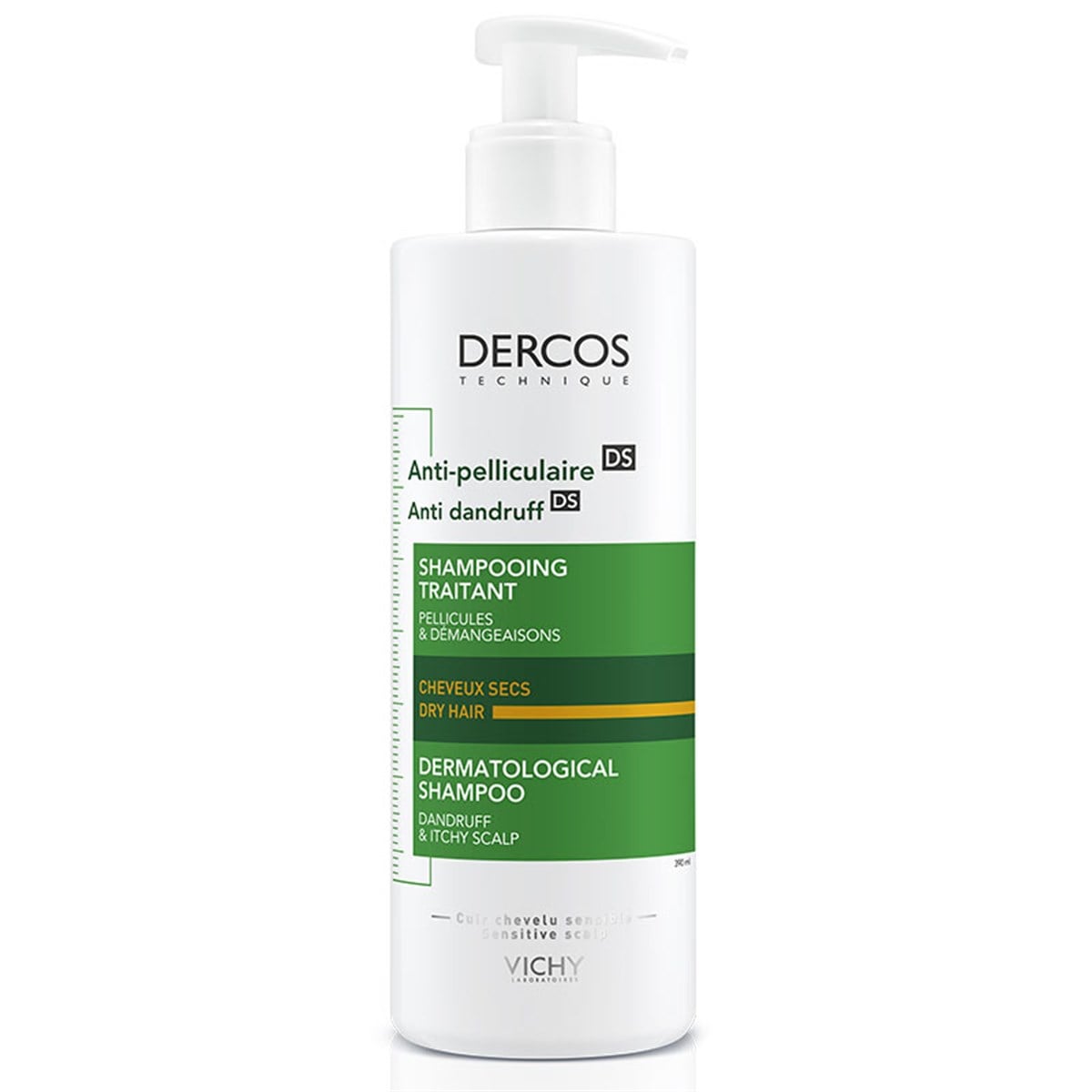 VichyVichy Dercos Kepek Karşıtı Şampuan (Kuru Saçlar) 200 Ml