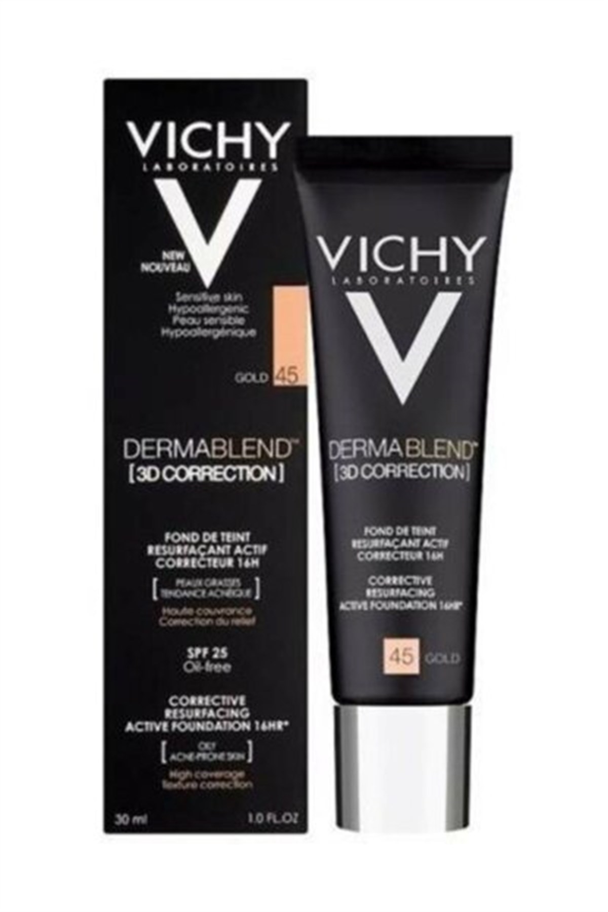 VichyVichy Dermablend 3 Boyutlu Düzeltici Fondöten Spf25 Gold 45