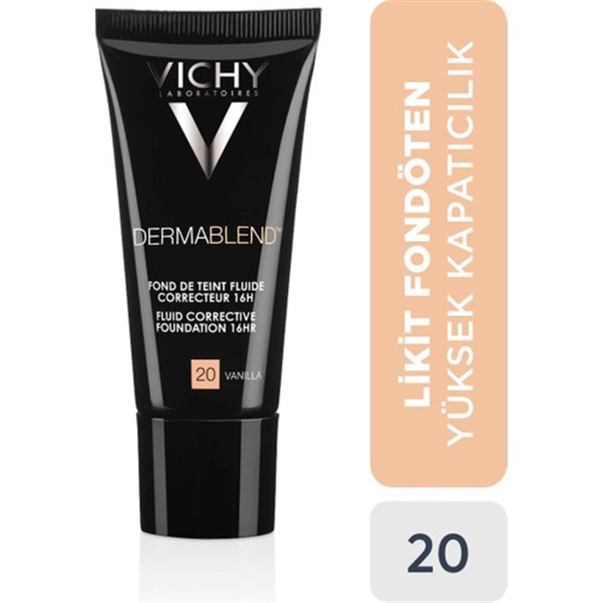 VichyVichy Dermablend SPF 35 (Vanilla20) Likit Fondöten 30 ml