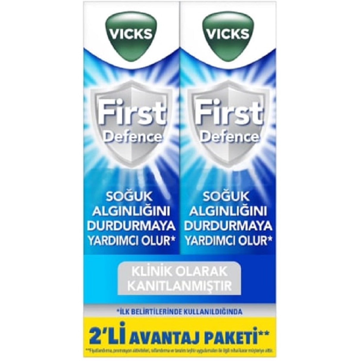 Vicks First Vicks First Defence Burun Spreyi 15 ml - İkili Avantaj Paketi