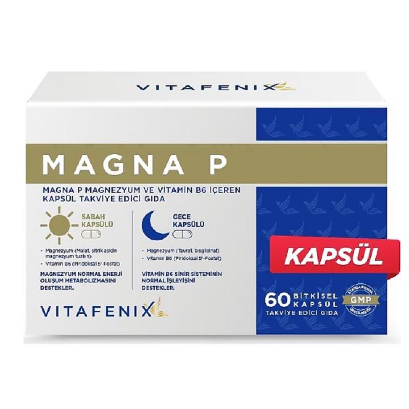Vitafenix Vitafenix Magna-P 60 Kapsül