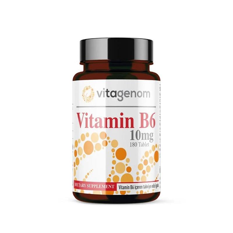 Vitagenom Vitagenom B6 Vitamini 10 mg 180 Tablet