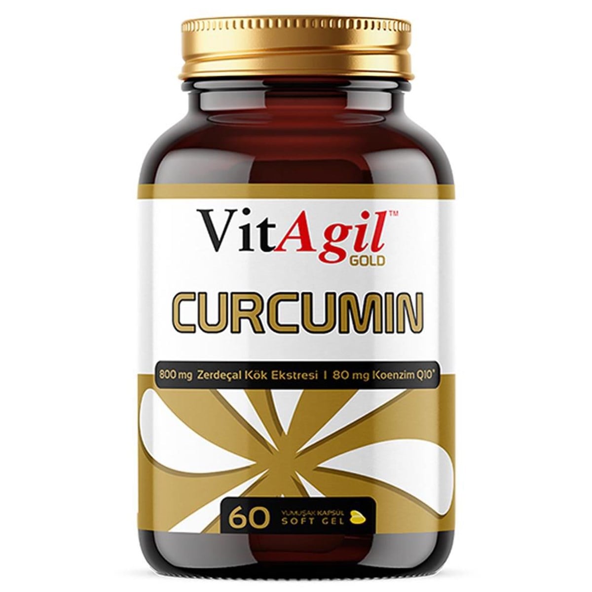 VİTAGİL Vitagil Gold Curcumin Koenzim Q10 60 Softjel