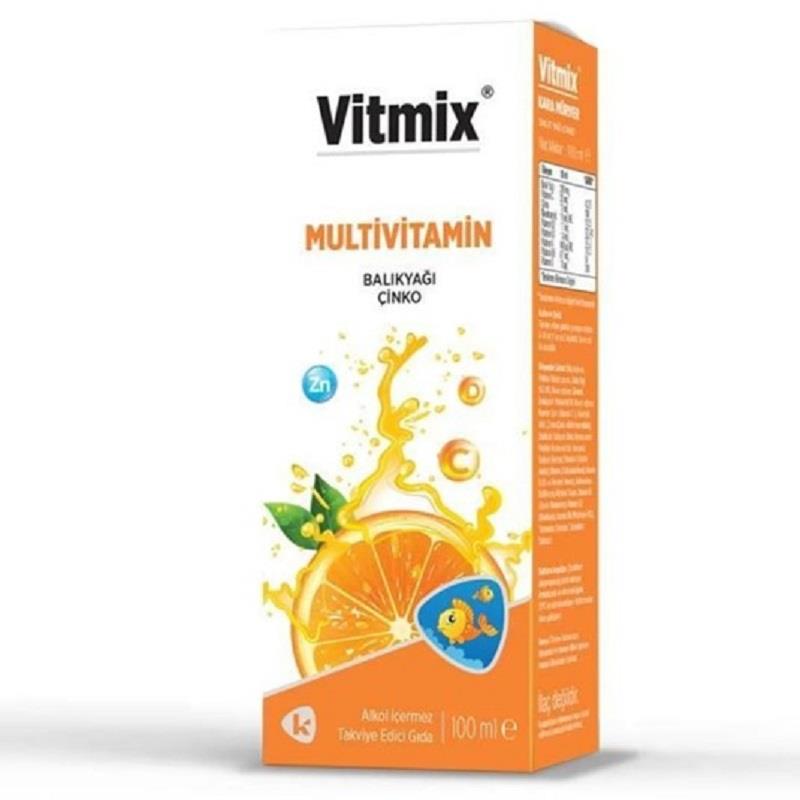 Vitmix Vitmix Multivitamin Balık Yağı Çinko 100 ml