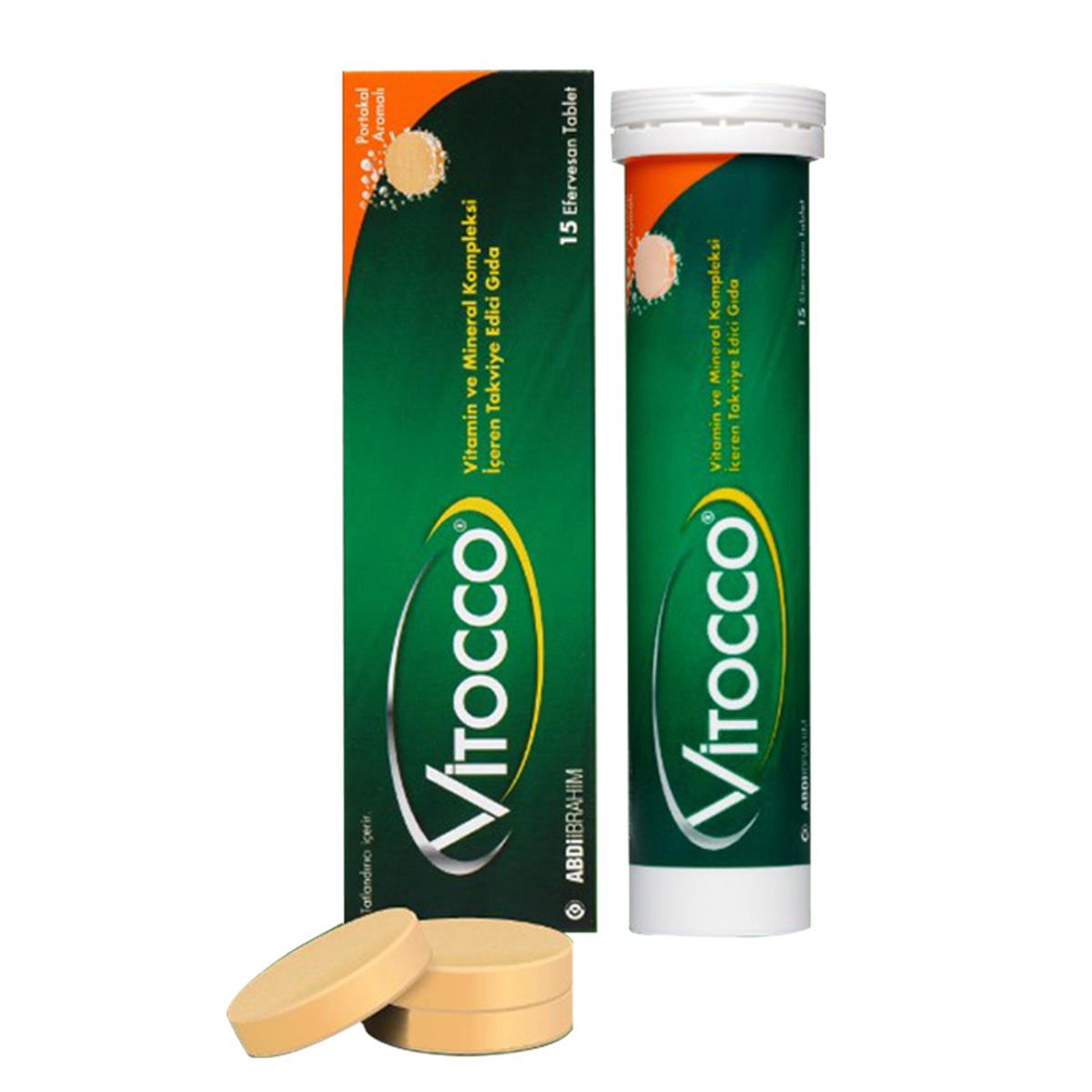VİTOCCO Vitocco Vitamin ve Mineral Kompleksi 15 Efervesan Tablet