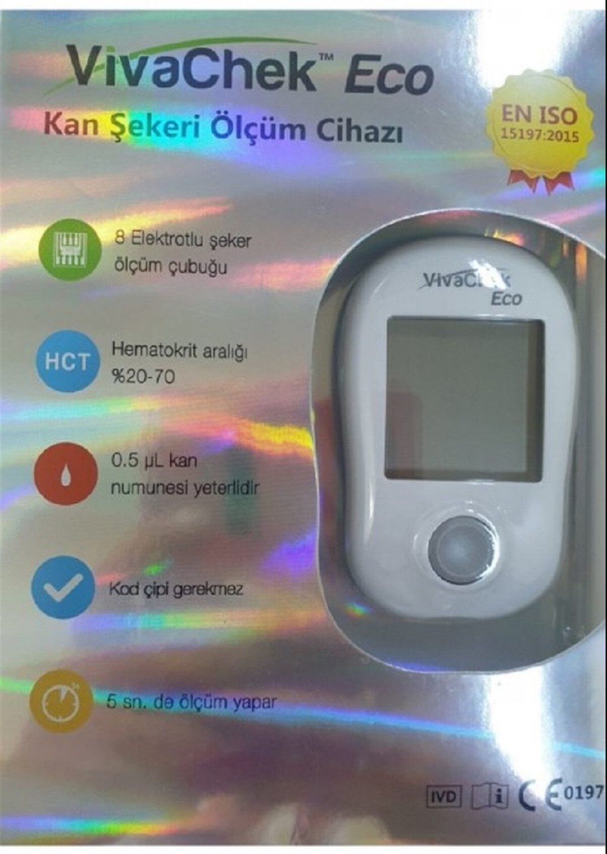 Vivachek Vivachek Eco Kan Şekeri Ölçüm Cihazı