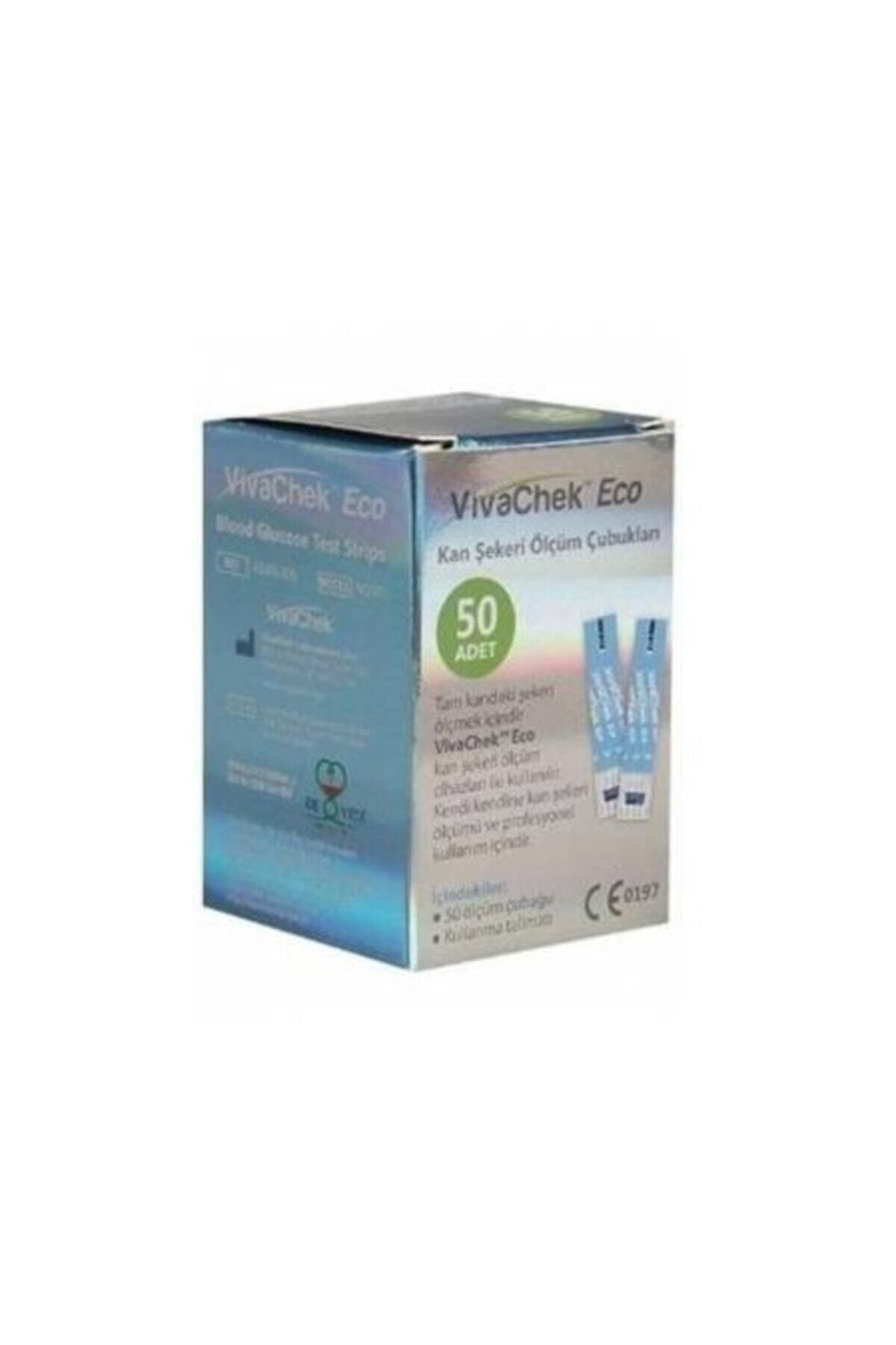 Vivachek Vivachek Eco Strip Kan Şekeri Ölçüm Çubuğu 50'li