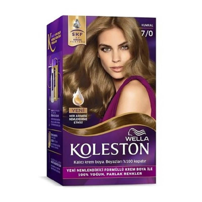 Wella Koleston Kit 7/0 Kumral Saç Boyası