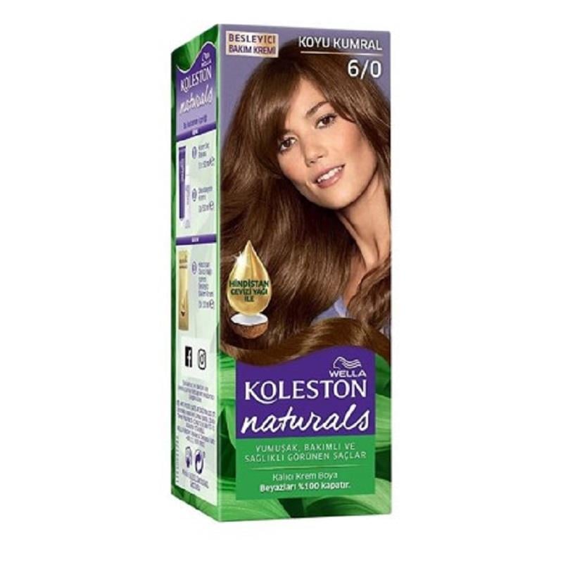 Wella Koleston Naturals Boya 6/0 Koyu Kumral