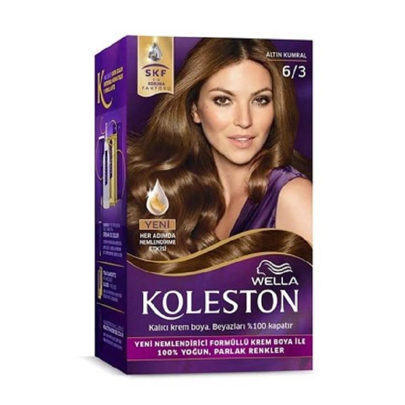 Wella Koleston Set Boya 6/3 Altın Kumral