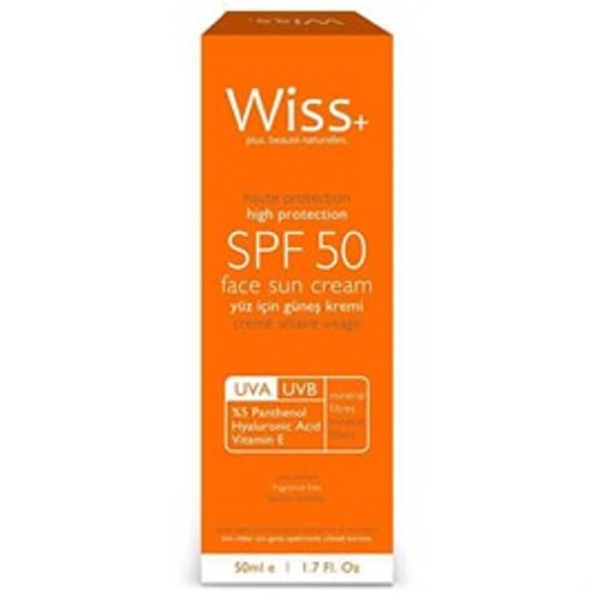 Wiss Plus Wiss+ Güneş Kremi SPF50 200 ml
