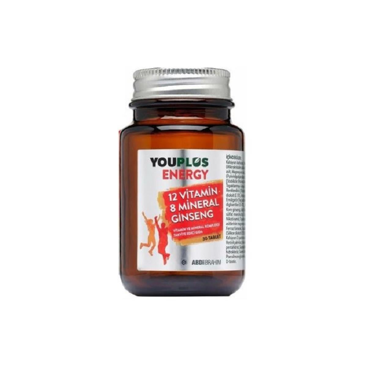 YOUPLUS Youplus Energy Vitamin Mineral Kompleksi 30 Tablet