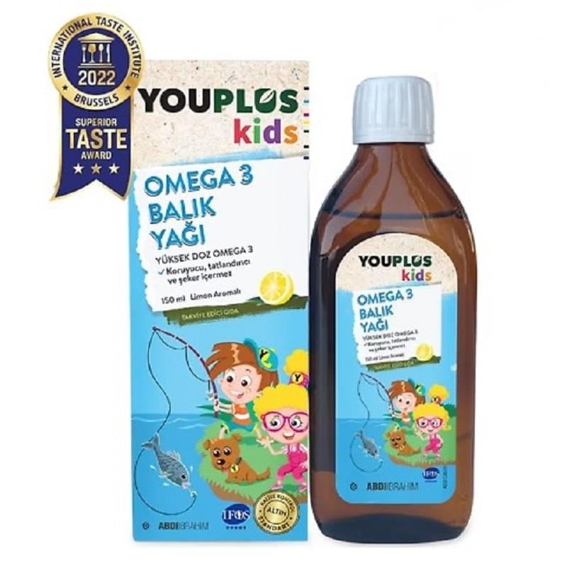 YouPlus Youplus Kids Omega-3 150 ml