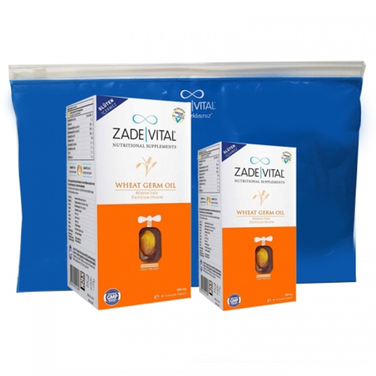 Zade Vital Ruşeym Yağı 60 Yumuşak Kapsül + Ruşeym Yağı 30 Kapsül Hediye