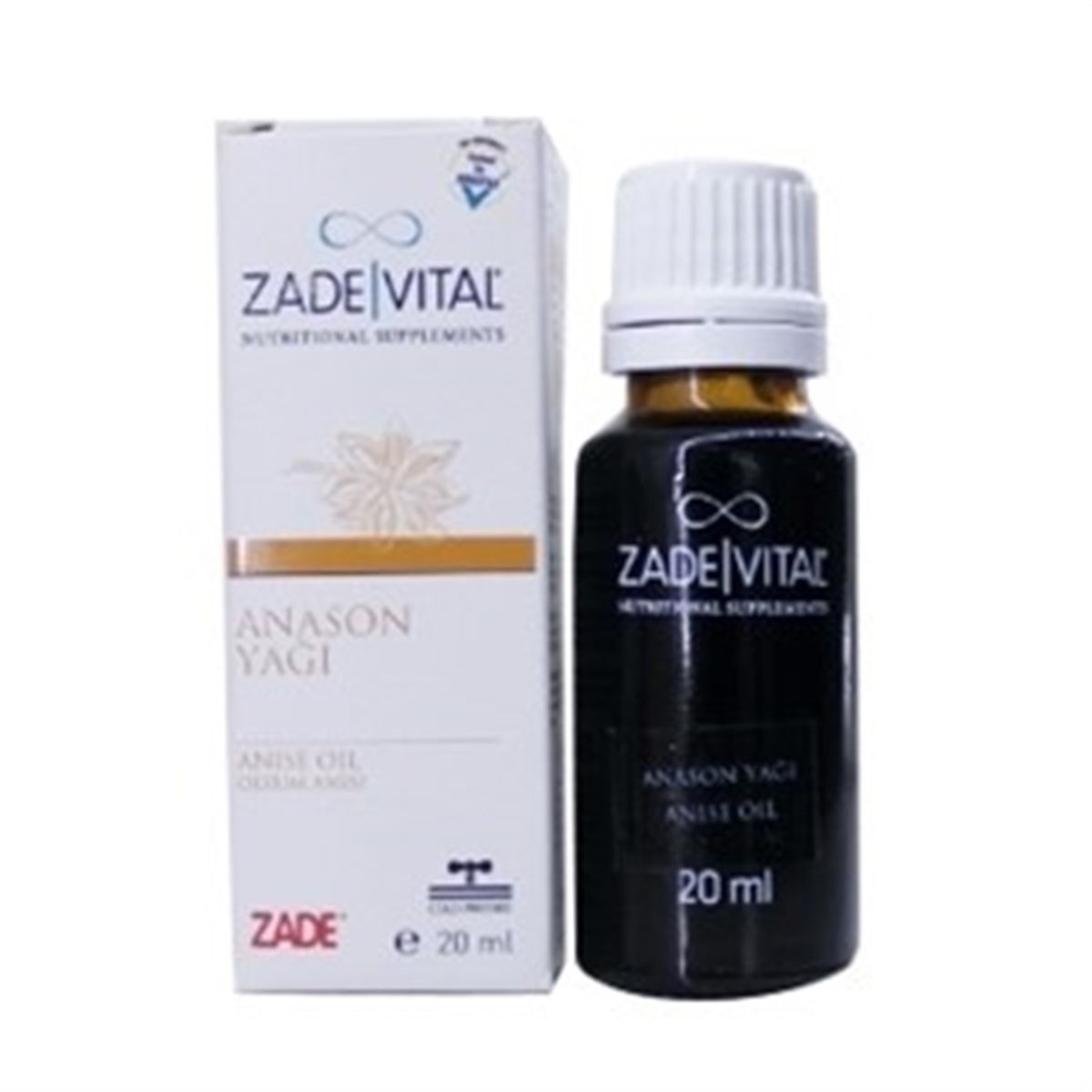 Zade Vital Zade Vital Anason Yaği Cam Şişe 20 Ml