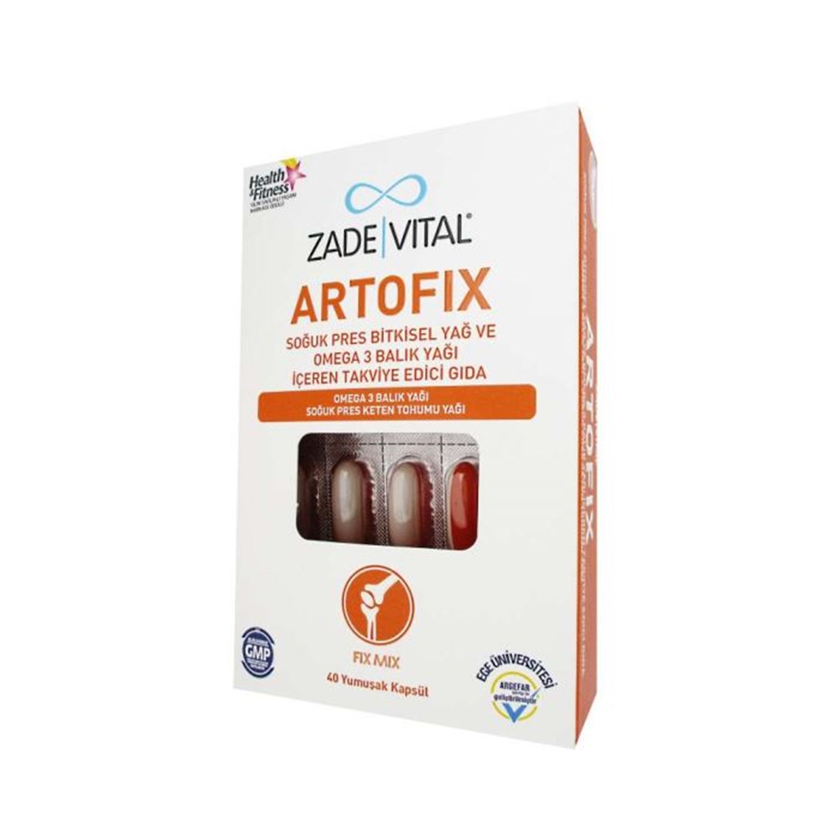 Zade Vital Zade Vital Artofix 40 Kapsül