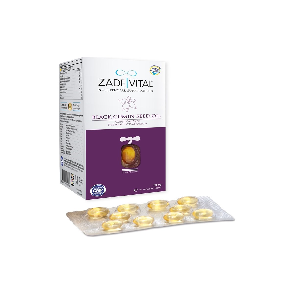 Zade Vital Zade Vital Çörek Otu Yaği 30 Yumuşak Kapsül