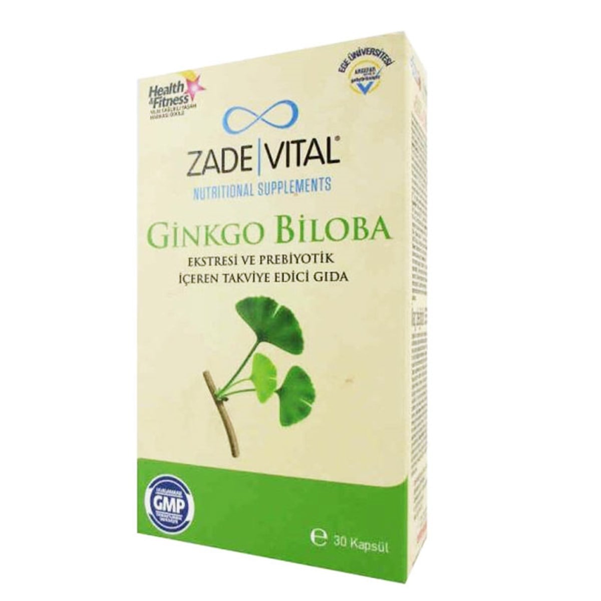 Zade Vital Zade Vital Ginkgo Biloba 30 Kapsül