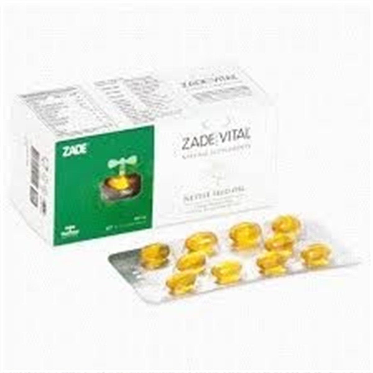Zade Vital Zade Vital isirgan Tohumu Yaği Blister Kutu 800 Mg 60 Kapsül