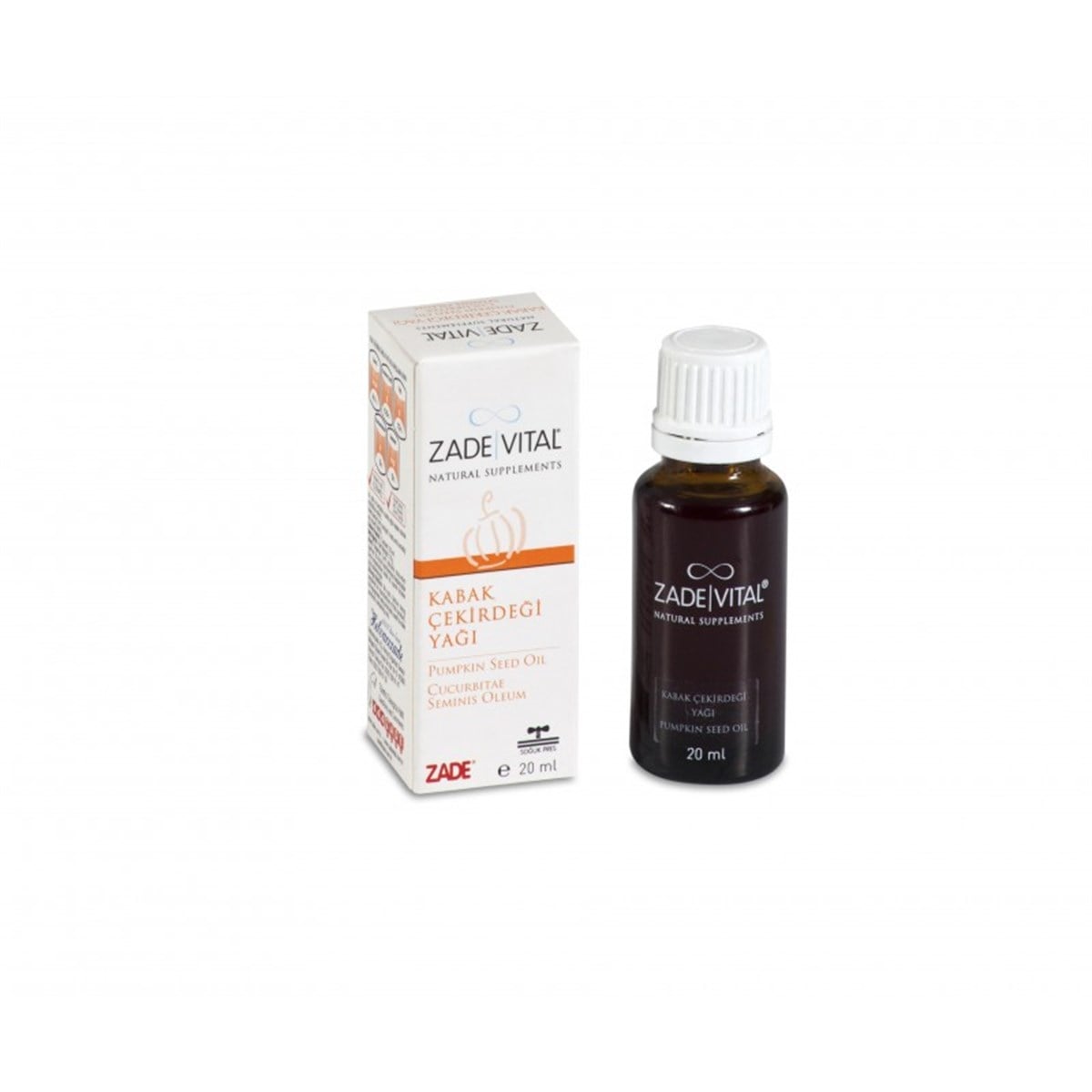 Zade Vital Zade Vital Kabak Çekirdeği Yaği - Sivi Cam Şişe 20 ml
