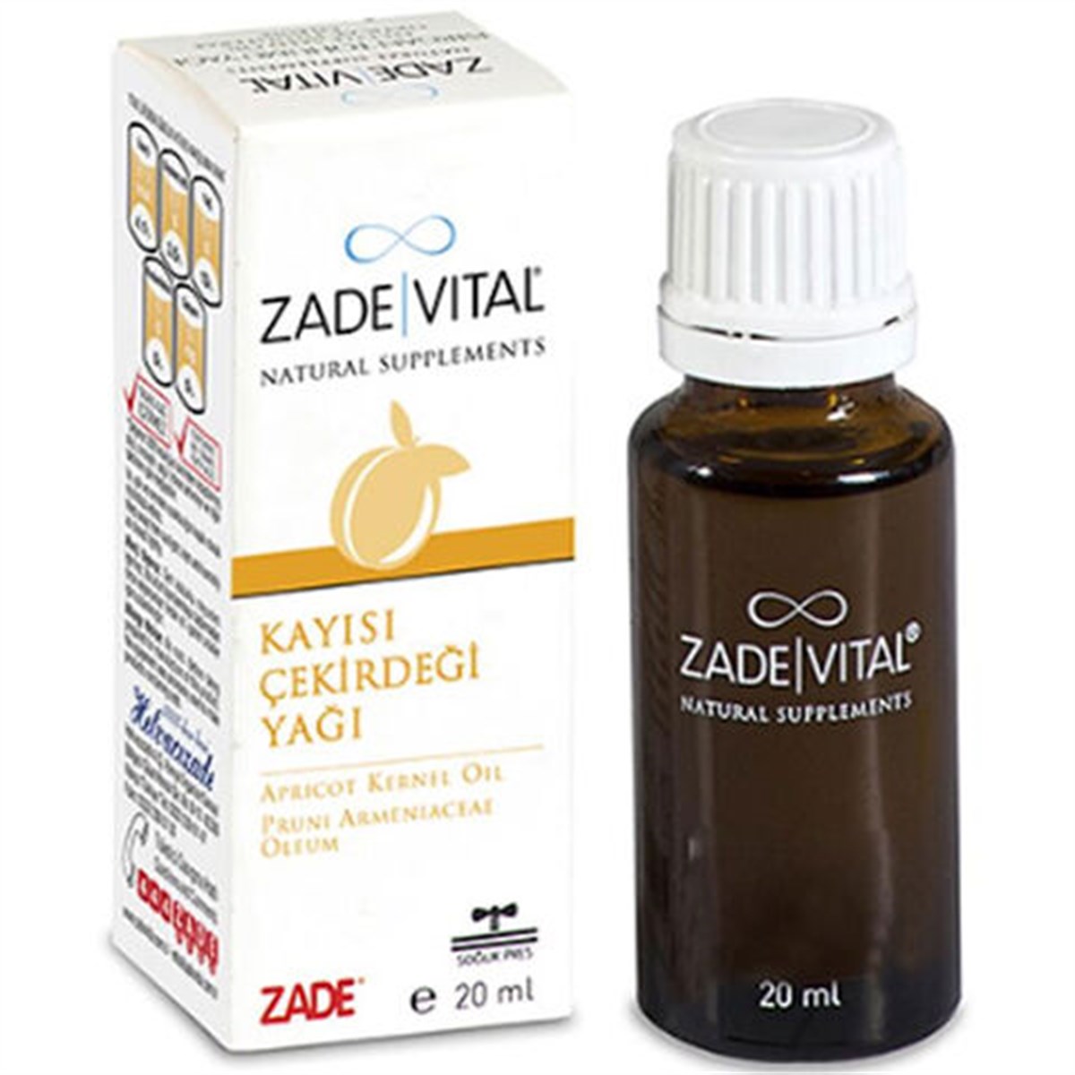Zade Vital Zade Vital Kayisi Çekirdeği Yaği 20 Ml