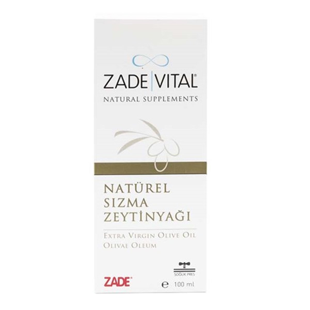 Zade Vital Zade Vital Natürel Sizma Zeytinyaği Sivi Cam Şişe 100 ml