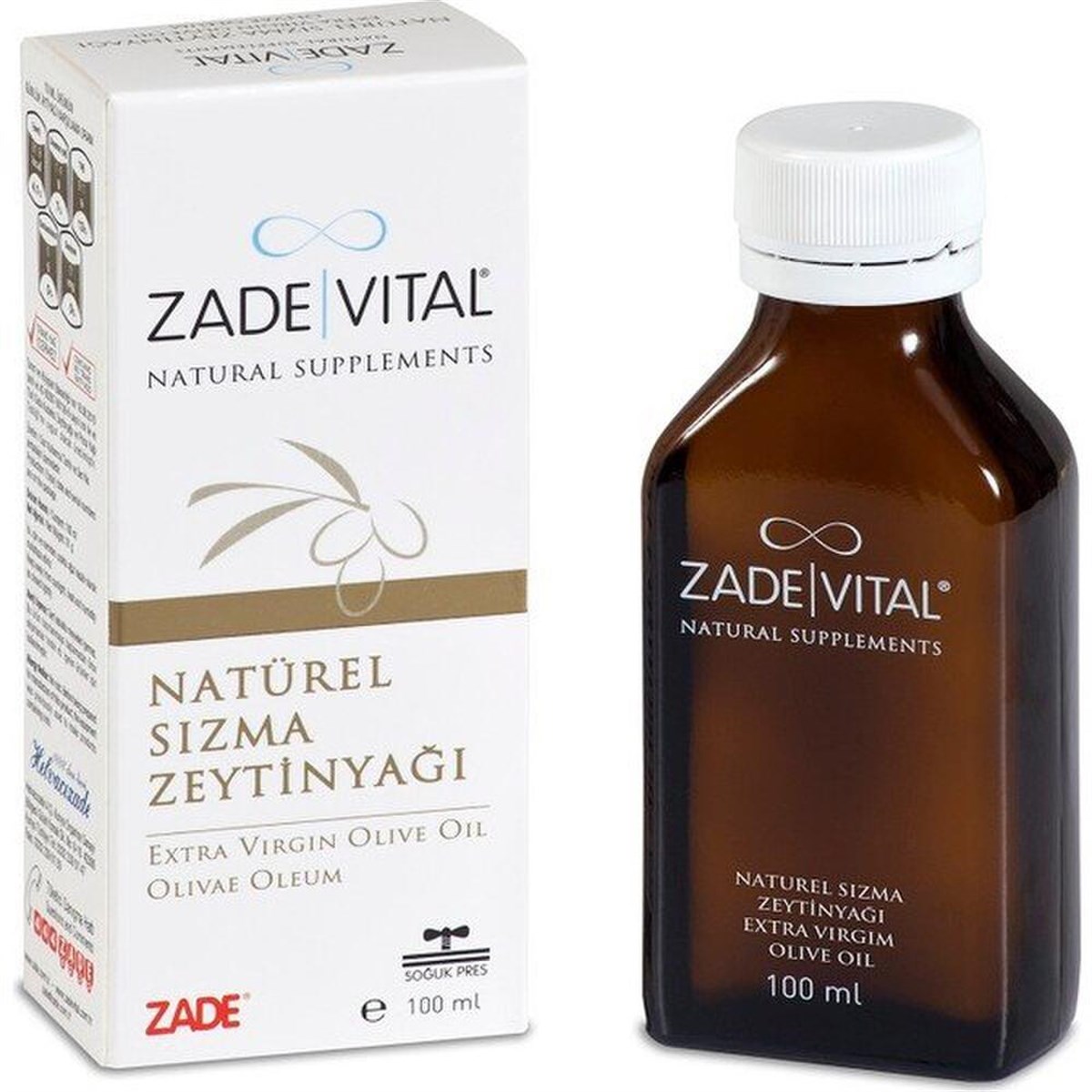 Zade Vital Zade Vital Natürel Sizma Zeytinyaği Sivi Cam Şişe 200 ml