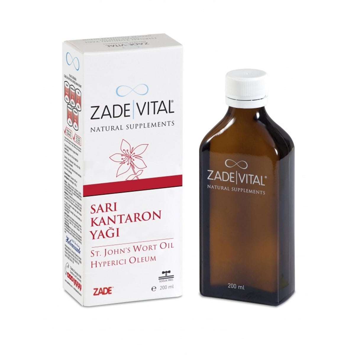 Zade Vital Zade Vital Sari Kantaron Yaği 200 Ml