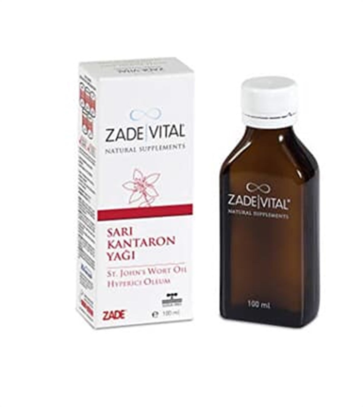 Zade Vital Zade Vital Sari Kantaron Yaği Cam Şişe 100 Ml