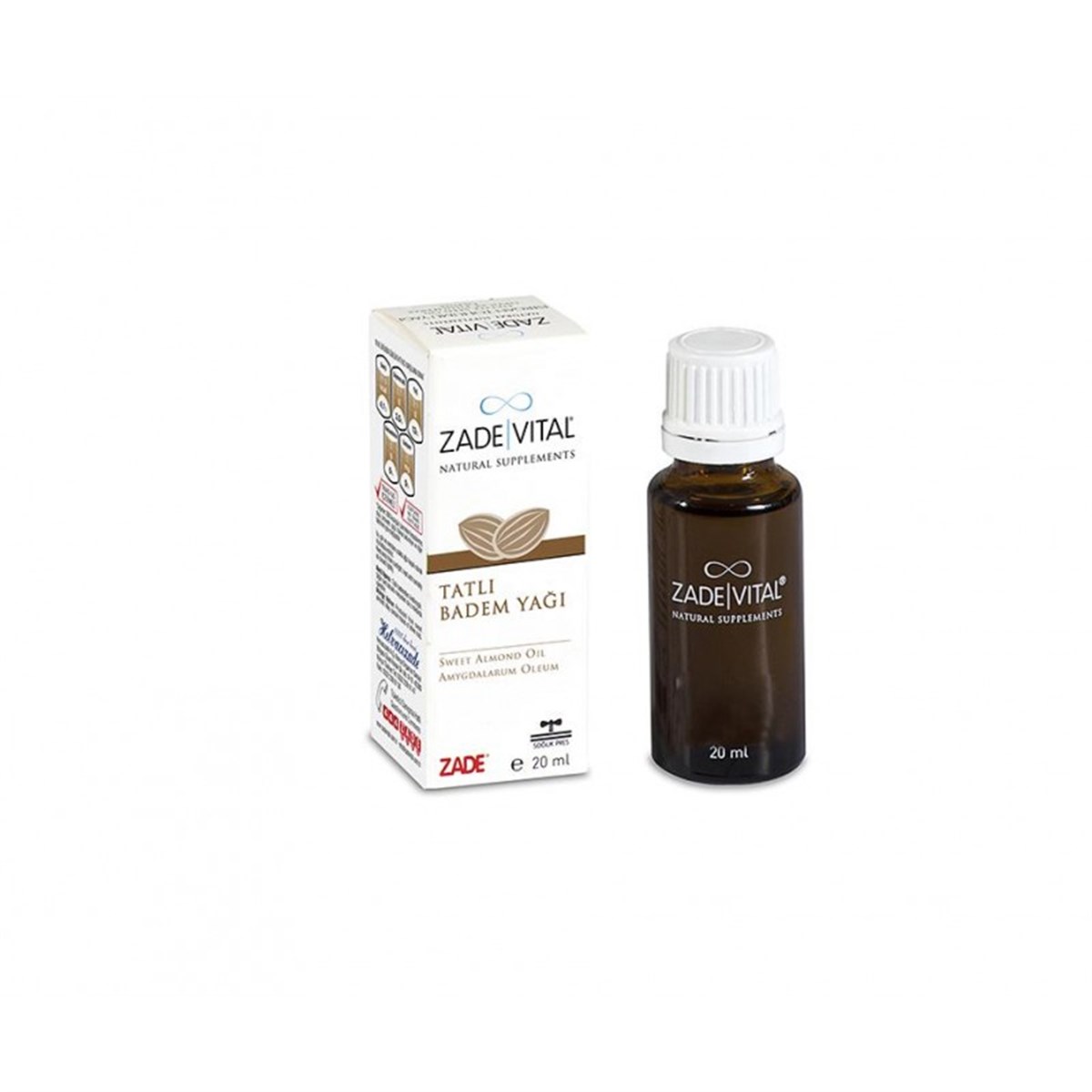 Zade Vital Zade Vital Tatli Badem Yaği 20ml