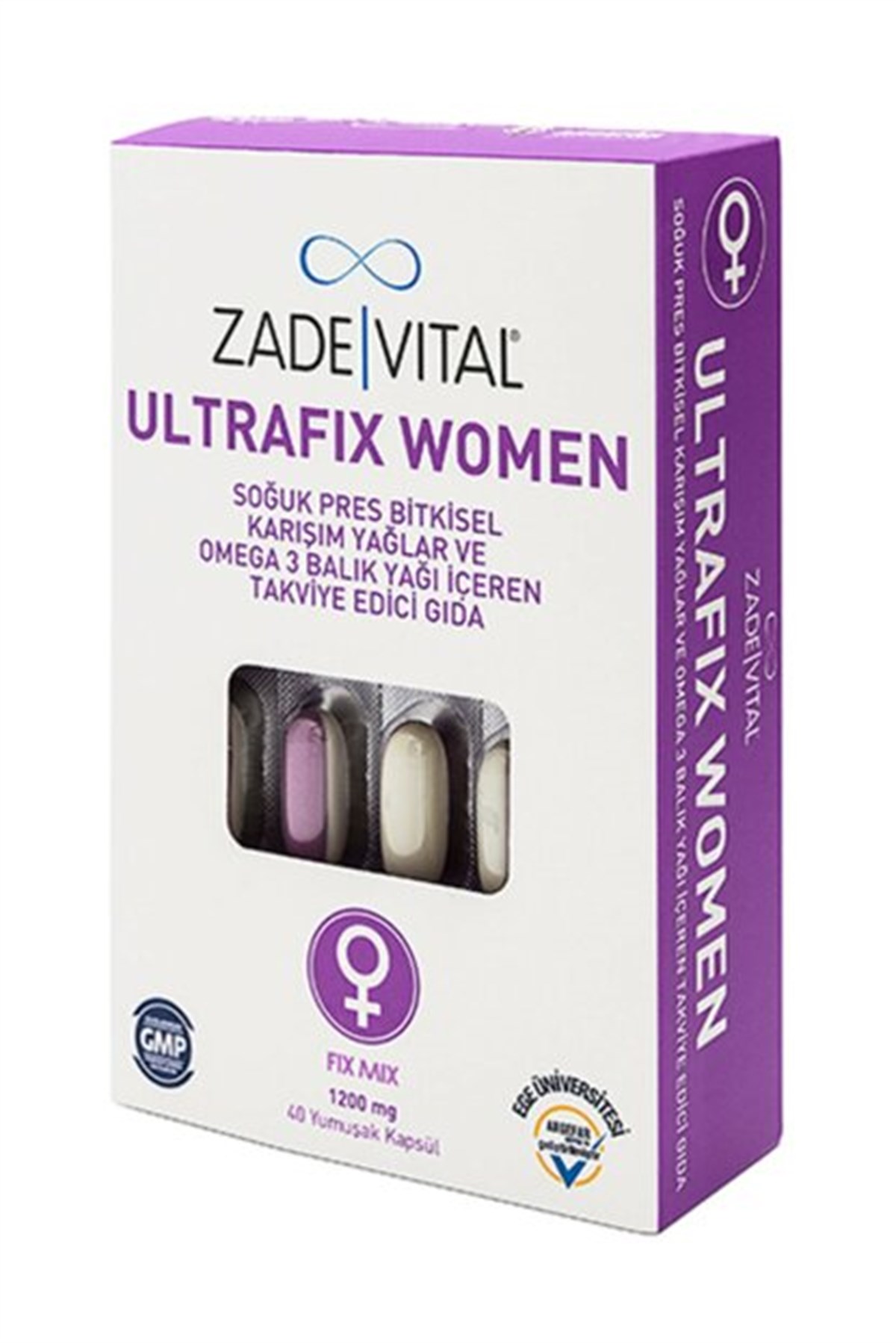 Zade Vital Zade Vital Ultrafix Women 40 Kapsül