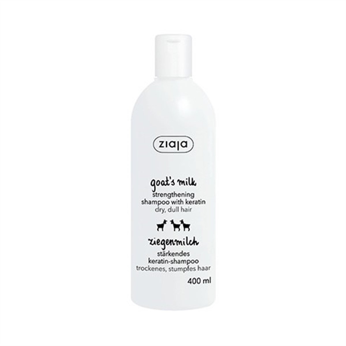 Ziaja Goat's Milk Strengthening Shampoo 400ml