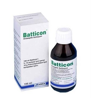 Batticon Batticon Antiseptik Solüsyon 100 ml