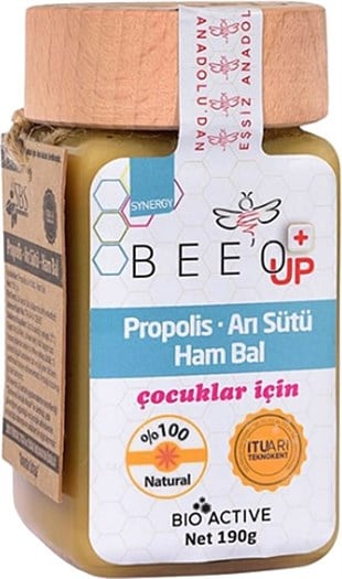 BEE'OBee'o Up Propolis + Arı Sütü + Ham Bal (Çocuk) 190 Gr