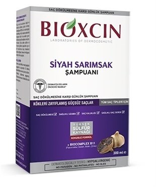Bioxcin Siyah Sarımsak Şampuanı 300 ml