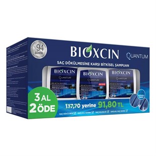 BioxcinBioxcin Quantum Bio-Activ Şampuan Yağlı Saçlar 3 Al 2 Öde