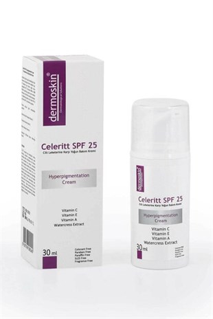 Dermoskin Celeritt SPF 25+ Hyperpigmentation Leke Kremi 30 ml