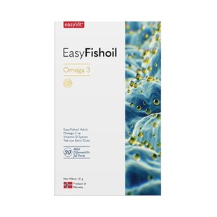 Easy Fish Oil Yetişkin 30 Çiğnenebilir Jel Form
