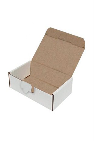 Kuazar E-Ticaret Karton Kargo Kutusu Beyaz 0,47 Desi (20x10x7 cm)