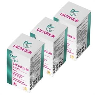 Kuazar İlaç Lactofolin 30 Kapsül - 3'lü