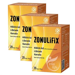 Kuazar İlaç ZONULİFİX 20 ŞASE - 3'lü