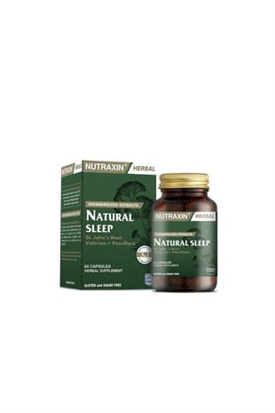 NUTRAXİN Nutraxin Naturel Sleep 60 Kapsül