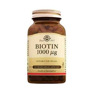 SolgarSolgar Biotin 1 Mg 50 Kapsül
