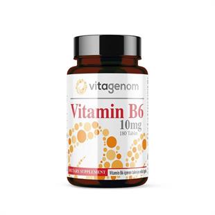 Vitagenom Vitagenom B6 Vitamini 10 mg 180 Tablet