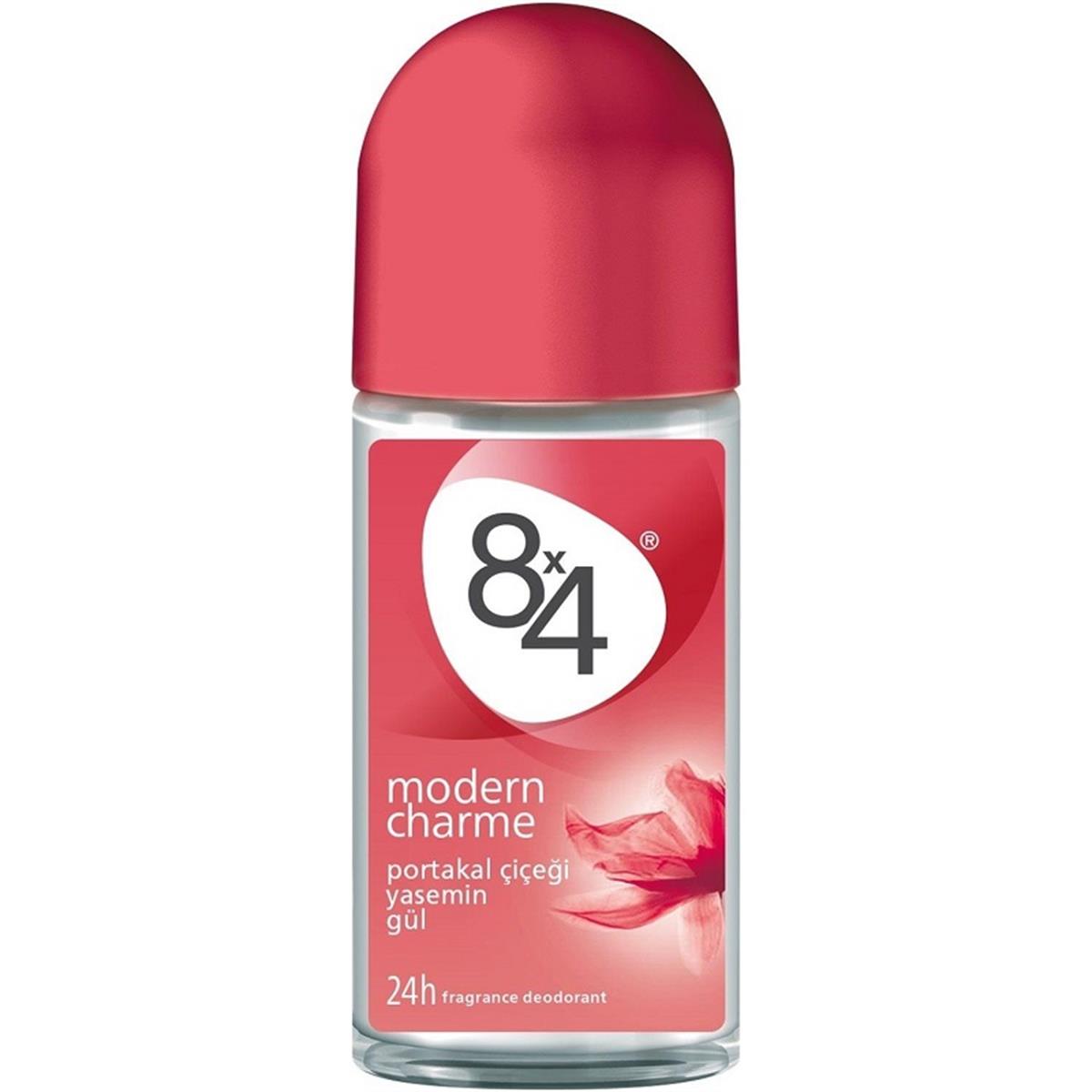 8X4 8x4 Modern Charme Roll-On Deodorant 48H 50 ml