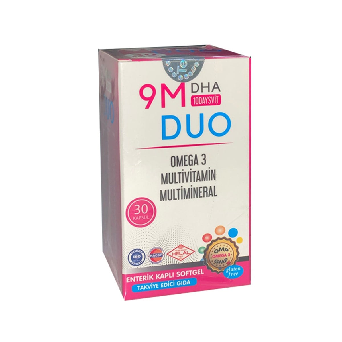 9M10Daysvit 9M10Daysvit Duo Omega 3 Multivitamin & Multimineral Softgel 30 Kapsül