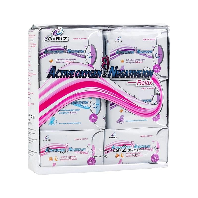 Airiz Airiz Active Oxygen & Negative Hijyenik Ped 6'lı Kofre